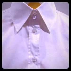 Authentic white Burberry ladies top.
